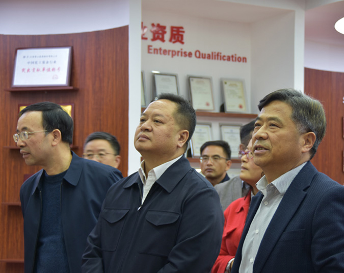 江西省商務廳黨組書記、廳長猶 王瑩蒞臨我司考察指導